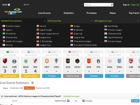 Livescore whoscored discount
