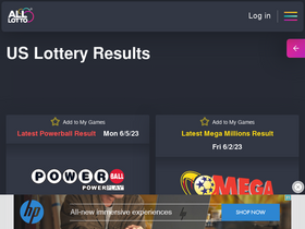 'alllotto.com' screenshot