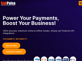 'sabpaisa.in' screenshot