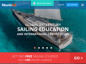 'nauticed.org' screenshot