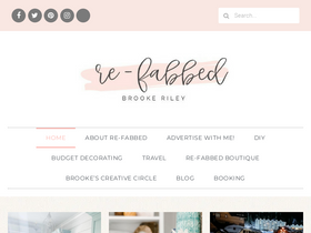 're-fabbed.com' screenshot