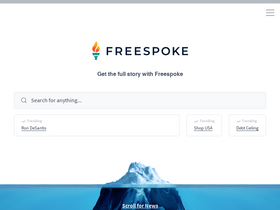 'freespoke.com' screenshot