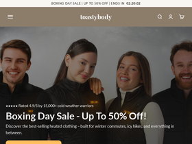 Toastybody website screenshot