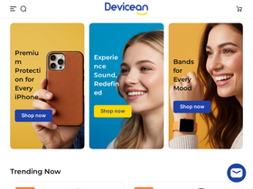 Devicean website screenshot