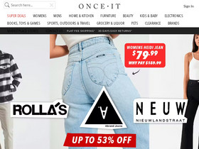 'onceit.co.nz' screenshot