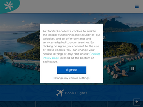 'airtahitinui.com' screenshot