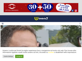 'umbria7.it' screenshot