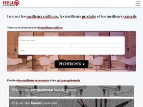 'hellocoiffeur.com' screenshot