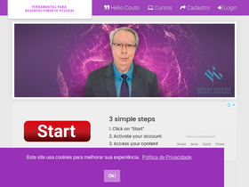 'cursosheliocouto.com.br' screenshot