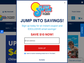 'intheswim.com' screenshot