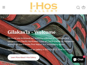 ihosgallery.com homepage screenshot