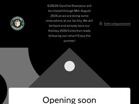 carolinadownpour.com homepage screenshot