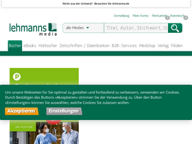 'lehmanns.ch' screenshot