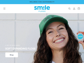 Smile Floss website screenshot