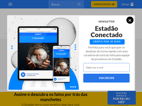 'brasil.estadao.com.br' screenshot