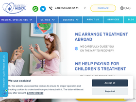 'experts-medical.com' screenshot