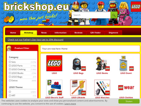 'brickshop.eu' screenshot