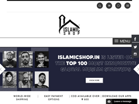 'islamicshop.in' screenshot
