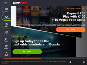 'netbet.com' screenshot