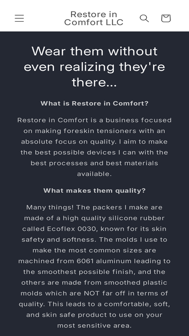 restoreincomfort.myshopify.com