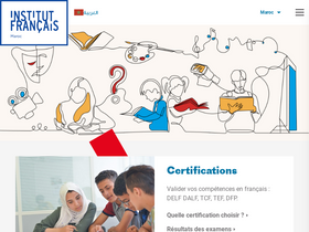 'if-maroc.org' screenshot