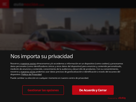 'autonocion.com' screenshot