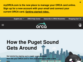 'myorca.com' screenshot