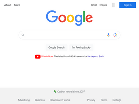 'google.co.uk' screenshot