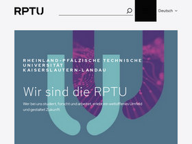 'rptu.de' screenshot