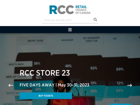 'retailcouncil.org' screenshot