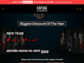 12bitsoul.com homepage screenshot