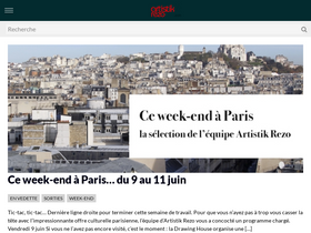 'artistikrezo.com' screenshot