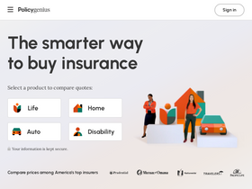 'policygenius.com' screenshot