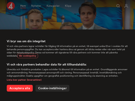 'tv4play.se' screenshot