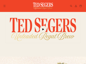 tedsegers.com homepage screenshot