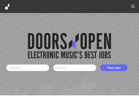 'doorsopen.co' screenshot