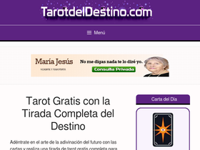 'tarotdeldestino.com' screenshot