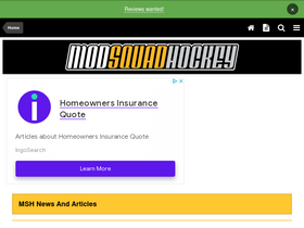 'modsquadhockey.com' screenshot