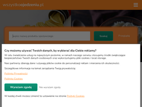 'wszystkoojedzeniu.pl' screenshot