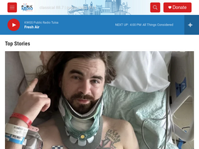 'publicradiotulsa.org' screenshot