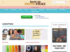'howtocookthat.net' screenshot
