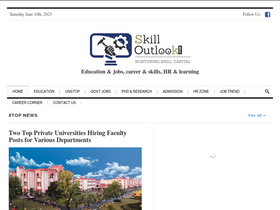 'skilloutlook.com' screenshot