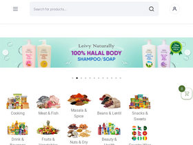 'shinjukuhalalfood.com' screenshot