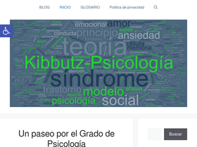 'kibbutzpsicologia.com' screenshot