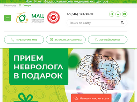 'ml-center.ru' screenshot