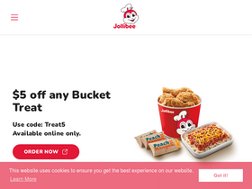 'jollibeefoods.com' screenshot