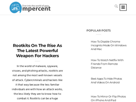 'ampercent.com' screenshot