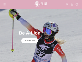 alinedanioth.ch homepage screenshot