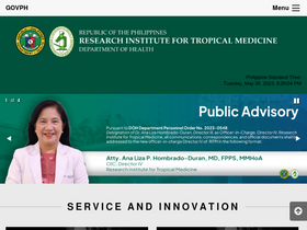 'ritm.gov.ph' screenshot