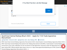 'ojasbharti.in' screenshot